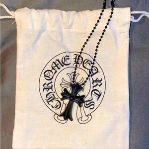 Chrome Hearts Silicone Necklace (Black) 20th anniversary Tokyo edition